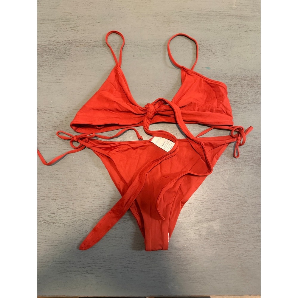 l*space Rust Red Swim Suit